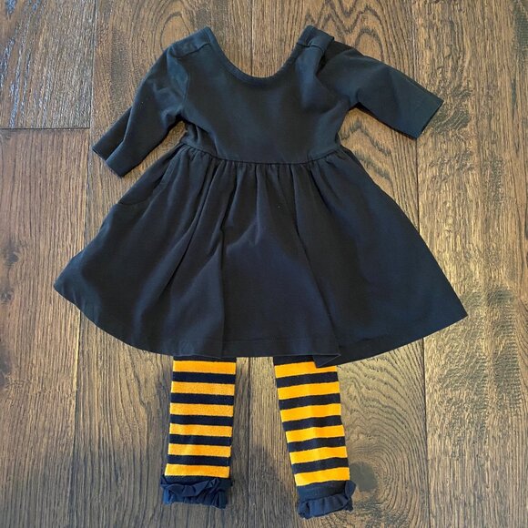 Ruffle butts bundle - Dress and Tights - 6-12 - Picture 1 of 1